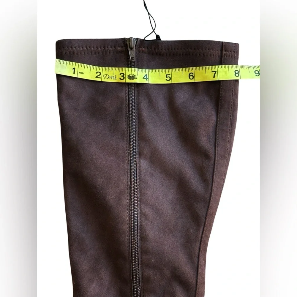 NEW Aerosoles Clover Knee-High Boots Brown 11M Foam Footbed Slip Resistant